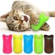 thumbnail image 1 of juguetes de hierba gatera resistentes a las mordeduras para gatos, juguete masticable para la dentición de gatos con ratones de dibujos animados rellenos de hierba gatera (multicolor), 1 of 5