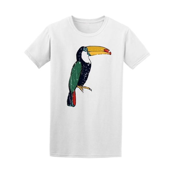 Faded Toucan Tee. Men's -Image by Shutterstock
