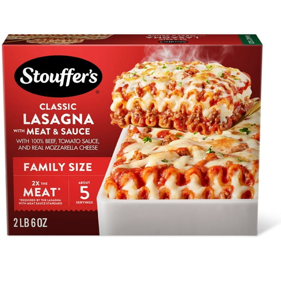 Stouffer's Family Size Lasagna with Meat & Sauce Frozen Meal