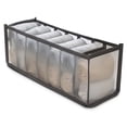 thumbnail image 3 of Caja de almacenamiento estilo cajonera de lencería japonesa coreana, organizador de calcetines de malla para el hogar, bolsa de almacenamiento para armario y dormitorio, 11/7/6 vigas, 3 of 5
