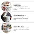 thumbnail image 3 of 1pc Ceramic Small Soup Pot Stew Pot Bird's Nest Pot Stewed Pot Kitchen Supply, 3 of 9