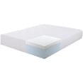 thumbnail image 2 of Stonecroft Furniture Greene Fabric King Memory Foam Mattress in White, 2 of 3