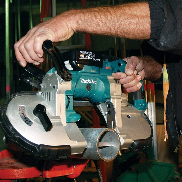 Makita XBP02 LXT 4 3 4 x 4 3 4 18V 3.0Ah Li Ion Cordless Band Saw Kit Walmart