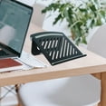 thumbnail image 1 of YSNOOWE Soporte Plegable Para Laptop Ventilado Negro Con Ajustable Para Oficina Y Hogar, 1 of 6