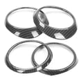 thumbnail image 4 of Control Central Anillos de Acabado de Aire de Aire Decoración de Estilo de Fibra de Carbono Para Tacoma 2016-2020, 4 of 7