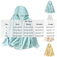 thumbnail image 2 of Textilo Women's Cotton Linen Hoodie Long Sleeve Button Down Hooded Shirts with Pocket Sun Protection Blouse Summer Vacation Beach Lightweight 2026 Casual Clothing,White XL, 2 of 5