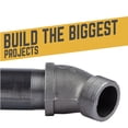 thumbnail image 6 of STZ Industries 2 in. MIP each X 2 in. D FIP Black Malleable Iron 45 degree Street Elbow, 6 of 8