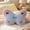 Blue, variant on Summer Cooling Butterfly Pillow, Cute Plaid Cooling Pillow for Sleeping, Soft Breathable Body Pillow for Hot Sleepers, Summer Decorative Throw Pillow for Bed Couch
