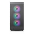thumbnail image 3 of Rosewill Helium Flow Black Mid Tower Computer Gaming Case, TG & Mesh Panel, ATX, Tool-less, High-Airflow, 4x 120mm PWM ARGB Fan, 3 of 9