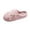 Pink, variant on Slippers for Women Men Flat Heel Close Toe House Slippers Leisure Home Indoor Outdoor Thick Velvet Winter Warm Shoes Pink#01 5.5