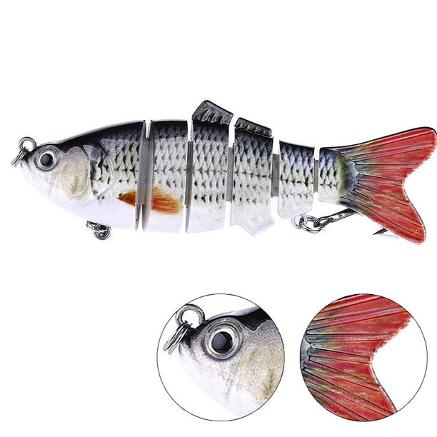1 6-section Fishing Lure Wholesale New Multi-color Lure 