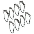 thumbnail image 3 of 30 Pcs Shower Curtain Rings Stainless Steel Shower Curtain Rings and Hooks for Bathroom Shower Curtain Rod, 3 of 8