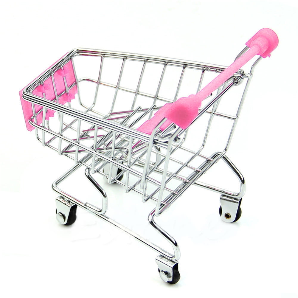 Chariot De Supermarché Jouet Pour Enfants - Caddie Cuisine Avec Accessoires Imitation, Cadeau Anniversaire Fille Garçon
