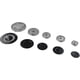 thumbnail image 2 of Stove Hat Set, Oven Gas Stove Burner, Crown Flame Cap Cover for Kitchen, Fits Most Stove Handles, Lid Set, Gas Cooker Hood Set, 6 Cooker Hoods, 2 of 5