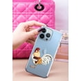 thumbnail image 3 of WIRESTER Soft TPU Clear Case Slim Protective Cover for Apple iPhone 13 Pro Max 6.7" 2021, Red White Dutch Bantam Chicken, 3 of 3