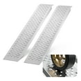 thumbnail image 1 of VEVOR 47.2" x 8.5" Aluminum Ramps 880 LBS Capacity Loading Ramps 2PCS, 1 of 9