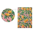 thumbnail image 5 of Yayeee Garden Flag 28"x40" Double Sided Outdoor Yard Lawn Holiday Decorations, Pink Oranges, 5 of 6