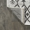 thumbnail image 6 of JONATHAN Y SANTA MONICA 3 x 5 Area Rug, Tokay Bohemian Geometric - Ivory/Black, SMB132D-3, 6 of 7
