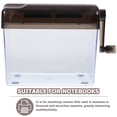 thumbnail image 5 of Amosfun Portable Manual Paper Shredder, Wear Resistant Hand Operated Mini Desktop Document Cutter for Home Office Desk Accessory, 5 of 9