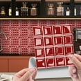 thumbnail image 1 of 10 pegatinas de azulejos de cristal para pared autoadhesivas., 1 of 7