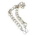 thumbnail image 1 of Yinanstore Replacement Flat Chain Strap with Buckles, Perfect for DIY Metal Shoulder Body Bag Hand Bag Purse Replacement - 60cm Multi, 1 of 8