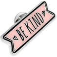 thumbnail image 3 of PinMart Motivational Enamel Lapel Pin – Motivational 4 Piece Pin Set – Copper and Nickel Plated Enamel Lapel Pin for Clothing, Bags and Lanyards – Inspirational Pin Supports Kindness and Positive Ment, 3 of 6