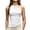 White01, variant on Karymi Cute Tops for Women Solid One Shoulder Ruched Tank Top, Single Strap Asymmetrical Sleeveless Side Shirring Slim Fitted Cami Womens Tops