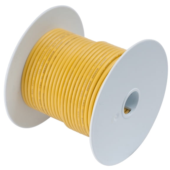 Ancor 103010 RV/ Boat Marine Grade Primary Electrical Wire #16 Gauge Yellow 100'