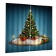 thumbnail image 4 of Cortinas navideña árbol de Navidad feliz año y estampado , cortinas para ventana, dormitorio, sa de , 2 panele 55 '' x 39 '' Yotijar Cortinas de Navidad 3D, 4 of 10