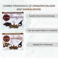 thumbnail image 5 of TRUMIRI Backflow Incense Cones - Combo Pack of 20 Waterfall Cones (10 Dragons Blood + 10 Sandalwood), 5 of 8