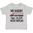 thumbnail image 3 of Inktastic Daddy Still Plays with Trucks Boys Toddler T-Shirt, 3 of 5