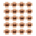 thumbnail image 4 of Colaxi 20 Pieces Corrugated Cardboard Boxes,Packaging Boxes, Postal Boxes,Mailing Box Moving Boxes for Mailing, Business, Shipping 15x15x15cm, 4 of 8