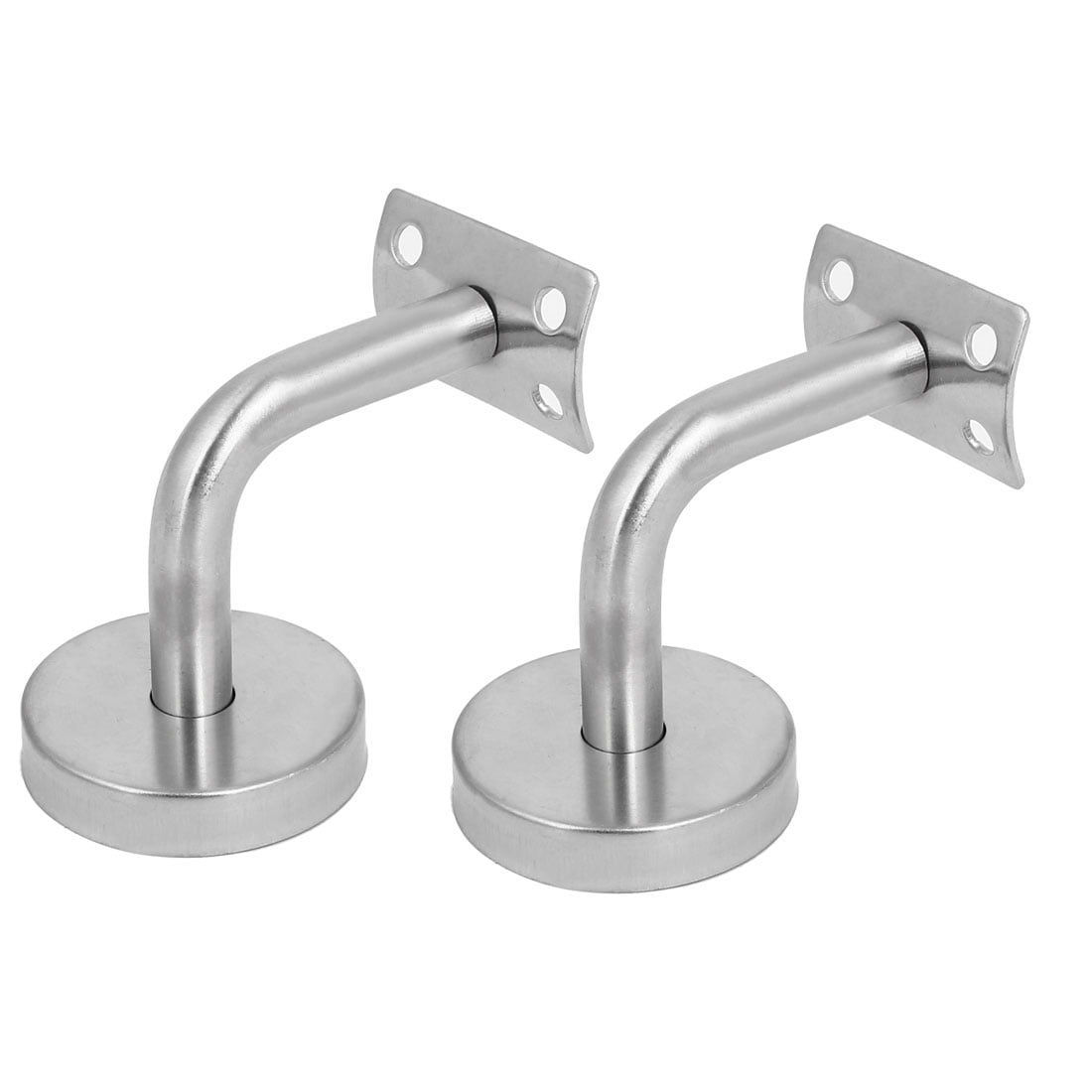 60mmx60mmx12mm 304 Stainless Steel Wall Mount Stair Handrail Bracket Stainless Steel Handrail Wall Brackets