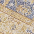 thumbnail image 5 of 5' x 7' Lavender Blue Floral Power Loom Area Rug, 5 of 9