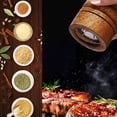thumbnail image 2 of Manual Grinder Tools Cooking Pepper Grinder Hand Movement Wood Pepper Mill βё ви Z3Z3, 2 of 8
