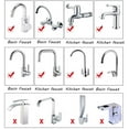 thumbnail image 4 of Activated Carbon Water Filter Tap,3 Pcs Clean Purifier Faucet Filter Cartridge for Taps, Upgrade Universal Kitchen Mixer Interface Faucet Filter, 4 of 6