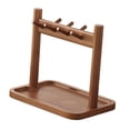 thumbnail image 3 of Portallaves para mesa de entrada, de madera, multifuncional, para guardar objetos diversos. Estilo D, 3 of 9