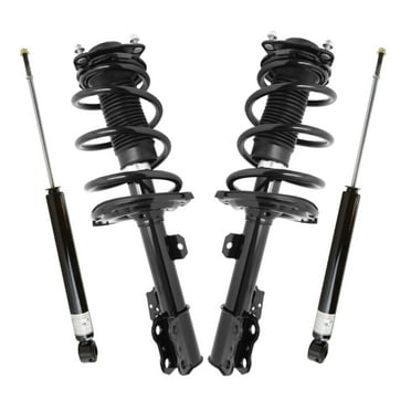 AutoShack Front Complete Strut & Coil Spring Assembly with Rear Shock Absorbers Set for 2011-2019 Toyota Sienna 3.5L V6 FWD | Full-vehicle Suspension System Replacement Kit SUSPKG550