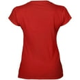 thumbnail image 5 of Gildan Ladies Soft Style Short Sleeve V-Neck T-Shirt, 5 of 6