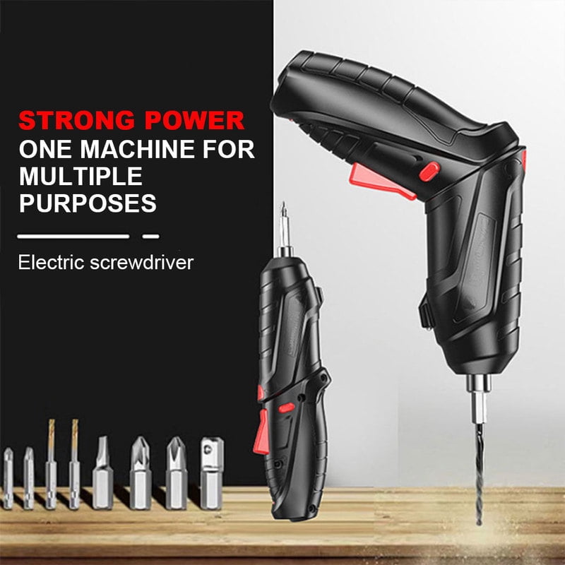 3.6V Electric Screwdriver Rechargeable Cordless Electric Drill Power Set 1500mAh Household Maintenance Screwdriver Repair Tools