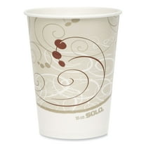 SOLO Double Sided Poly Paper Cold Cups, 16oz, Symphony Design, 50/Sleeve, 20Sleeves/Carton