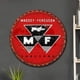 thumbnail image 2 of Placa Metal Vintage Massey Ferguson Pintura Hierro Redonda Del 30x30cm, 2 of 9