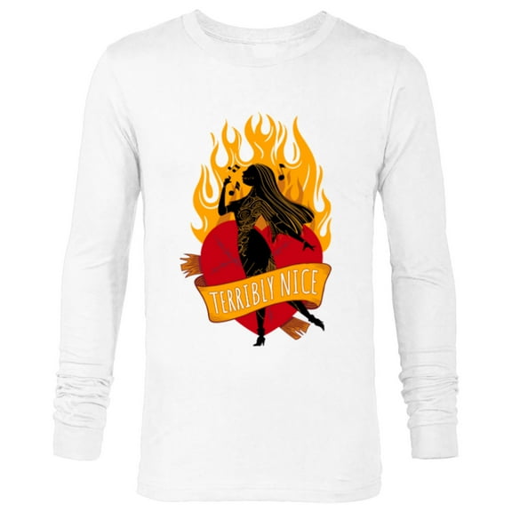 Tim Burton’s The Nightmare Before Christmas Sally Tattoo - Long Sleeve T-Shirt for Men - Customized-White