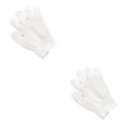 thumbnail image 3 of Cateissary Bath Glove Exfoliating Body Shower Scrub Household Gloves Clean Women Men Portable Back Massage Spa Scrubber Elastic Blanco 2piezas Cateissary CBP270287, 3 of 6