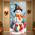 thumbnail image 2 of Festive Christmas Decor Holiday Banner Winter Scene for Christmas Party Indoor Events Festive Decorations, 2 of 9