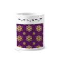 thumbnail image 1 of Tailandia Purple Golden patron decorativo Taza de cepillo de dientes, 1 of 3