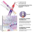 thumbnail image 4 of Fine Tips 3D Nail Art Mader Pens, 12 Colors 0.5MM Nail Polish Pens Nail Graffiti Dotting Pen Drawing Painting Liner for Home Salon DIY, 4 of 5