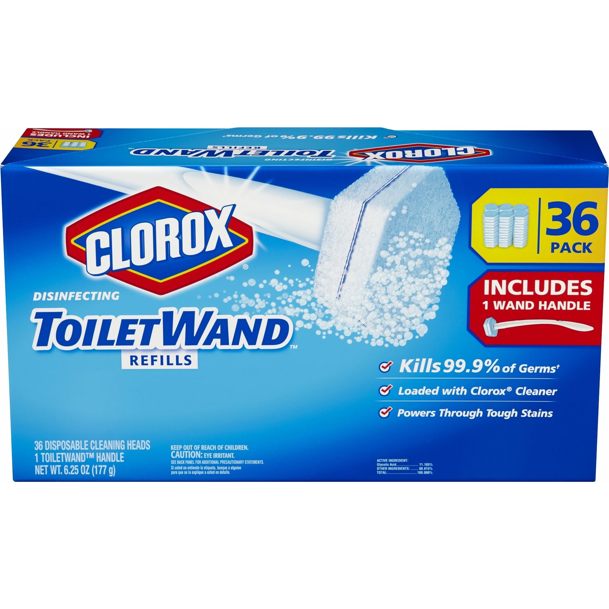 Product of Clorox Toiletwand with 36 Disposable Cleaning Heads - Cleaning Tools [Bulk Savings]