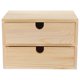 thumbnail image 1 of Wooden Box with Drawers Wooden Desk Organizer Jewelry Organizer Tabletop Storage Organization Box, 1 of 4