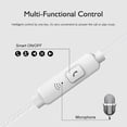 thumbnail image 3 of Happy Date 3.5mm Earphone In-ear Heavy Bass Plastic Fashion Wired Headset for Smart Phone, 3 of 7
